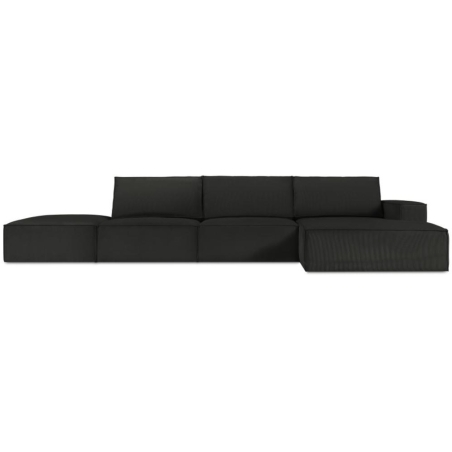 Sofa narożna 5 os. Carlo w sztruksowej tkaninie Milo Casa