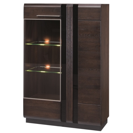 Porti Type 15 Vitrine Chocolate Oak Szynaka Meble