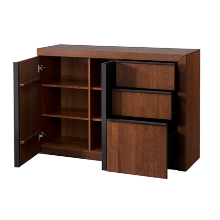 Komoda Paris Typ 46 2-drzwiowa z 3 szufladami Szynaka Meble