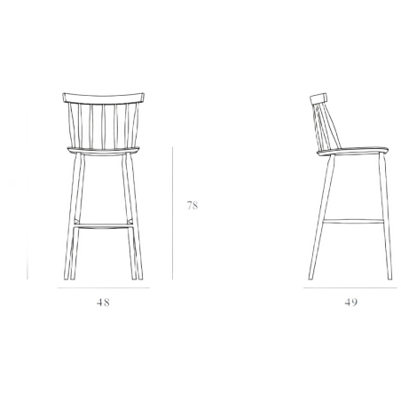 Antilla chair H-9850 Beech Paged