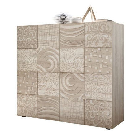 Miro tall chest of drawers 2 doors MC Accent