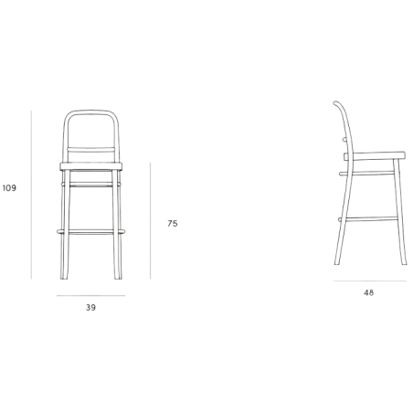 Benko chair H-8130 Beech Paged