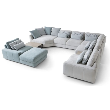 Corner unit Serena 1D(10)S-STOLIK-EN(6)XL-3QFBBW-EN(2)-1(80)BB-STOLIK WĄKI-1(80) Gala Collezione