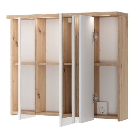 Cabinet with mirror and lighting Sting Type 58 Szynaka Meble