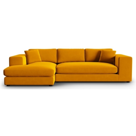 Sofa narożna Tendance aksamit Christian Lacroix lewostronna złota