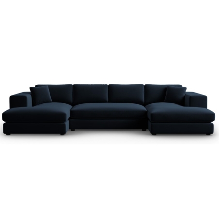 Sofa panoramiczna Tendance aksamit Christian Lacroix ciemny niebieski Sofa panoramiczna Tendance aksamit Christian Lacroix ciemny niebieski