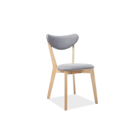 Brando chair Oak grey Tap. 130_outlet Signal