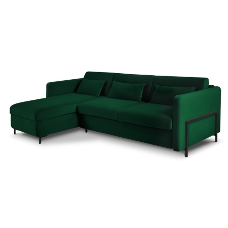 4-seater sofa bed Yanis Velour Christian Lacroix