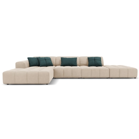 5-seater sofa Luc velour Christian Lacroix