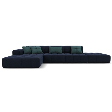 5-seater sofa Luc velour Christian Lacroix