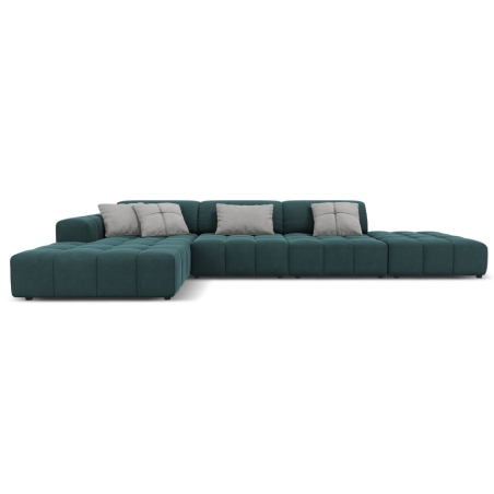 5-seater sofa Luc velour Christian Lacroix