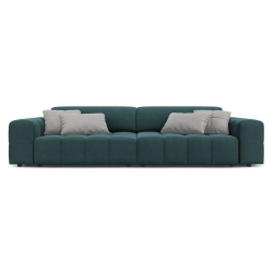 Kolor tapicerki: shades of green Choice of fabric: Petrol (Riv87) 