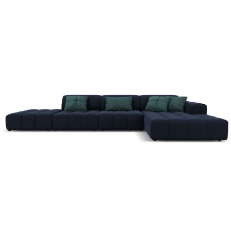 5-seater sofa Luc velour Christian Lacroix