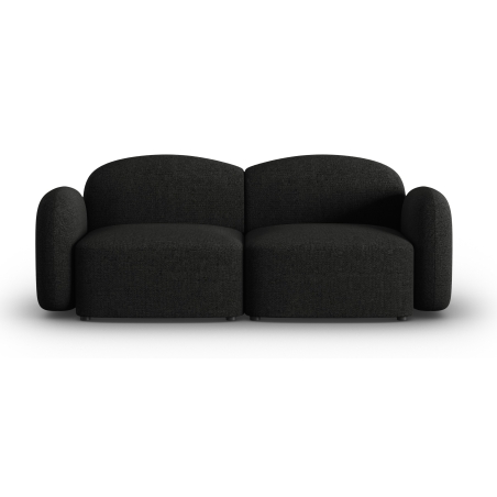 Sofa 2-osobowa Blair Micadoni czarna Sofa 2-osobowa Blair Micadoni czarna