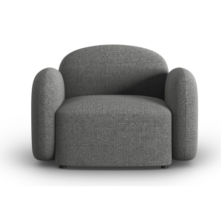 colour - shades of grey, Micadoni Blair Senil (Legacy) - Chenille (Leg18) / Dark grey melange