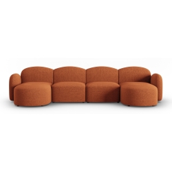 Kolor tapicerki: Shades of orange Micadoni Blair Senil (Legacy): Chenille (Leg6) / Terracotta melange 