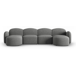 Kolor tapicerki: shades of grey Micadoni Blair Senil (Legacy): Chenille (Leg18) / Dark grey melange 