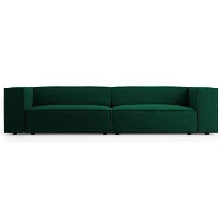 Arendal 4S velour 4-seater sofa Cosmopolitan Design