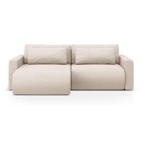 3-seater corner sofa with sleeping function Belfast Structural fabric Cosmopolitan-design