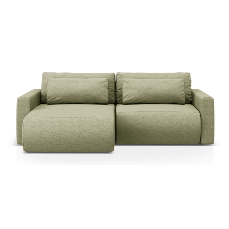 3-seater corner sofa with sleeping function Belfast Structural fabric Cosmopolitan-design
