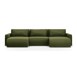 Kolor tapicerki: shades of green Welur Belfast Cosmopolitan-design: Vert armée (Ma2295) 