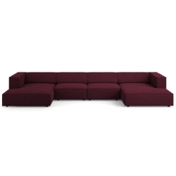 Kolor tapicerki: maroon Arendal chenille with corduroy effect Cosmopolitan-design: Rubis (Bra8) 