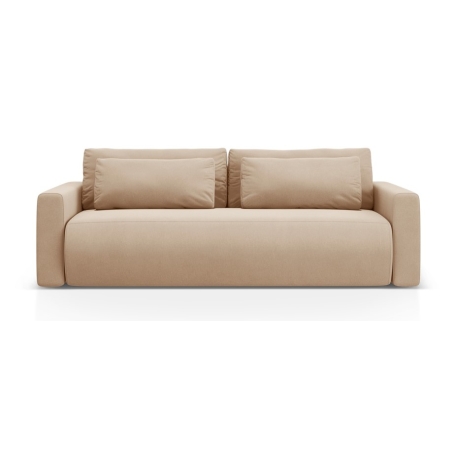 Sofa 3-os. z funkcją spania Belfast Welur Cosmopolitan-design ciemny beżowy Sofa 3-os. z funkcją spania Belfast Welur Cosmopolitan-design ciemny beżowy
