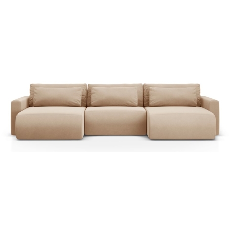4-seater sofa bed Belfast velour Cosmopolitan-design