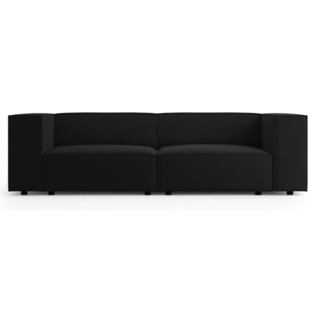 Sofa 3-osobowa Arendal welur Cosmopolitan Design czarny