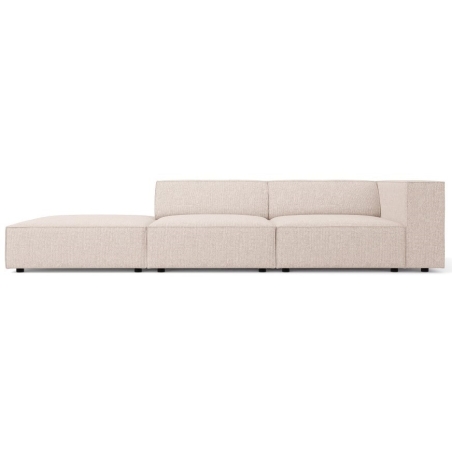 Sofa 4-osobowa szenil Arendal Cosmopolitan Design lewostronna beż