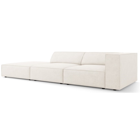 4-seater chenille sofa with corduroy effect Arendal 3 SO L/P Cosmopolitan Design