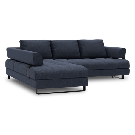 Clinton sofa bed with sleeping function Structural fabric Cosmopolitan-design