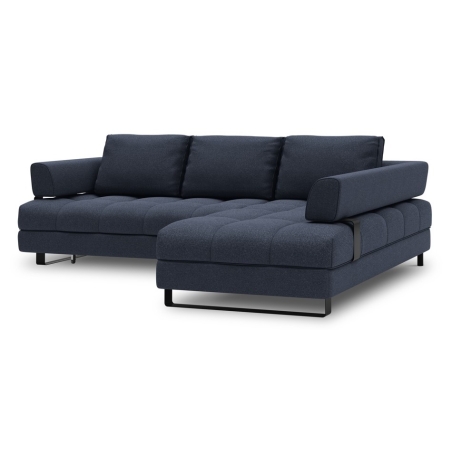 Clinton sofa bed with sleeping function Structural fabric Cosmopolitan-design