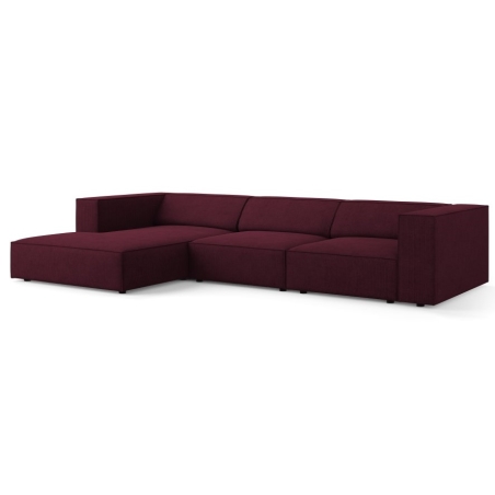 Arendal 4-seater corner sofa chenille with corduroy effect Cosmopolitan Design