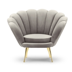 Kolor tapicerki: shades of beige Welur Kingston Cosmopolitan-design: Beige Clair (Riv21) Nogi Kingston Cosmopolitan-design: Gold metal 