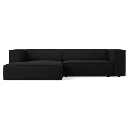 Arendal 3-seater corner sofa chenille with corduroy effect Cosmopolitan Design