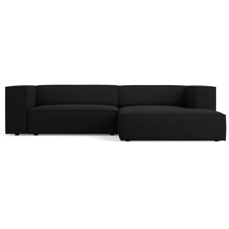 Arendal 3-seater corner sofa chenille with corduroy effect Cosmopolitan Design
