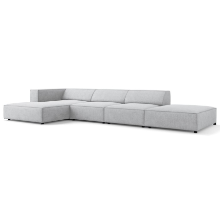 5-seater Arendal chaise lounge sofa with corduroy effect Cosmopolitan Design