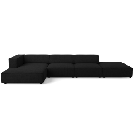 5-seater Arendal chaise lounge sofa with corduroy effect Cosmopolitan Design