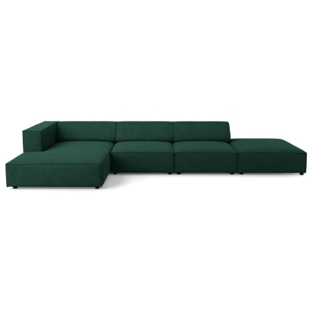 5-seater Arendal chaise lounge sofa with corduroy effect Cosmopolitan Design