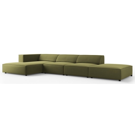 5-seater sofa Arendal velour Cosmopolitan Design