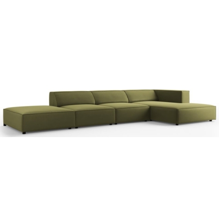 Narożnik 5-osobowy Arendal welur Cosmopolitan Design