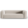 Sofa 4-osobowa Mackay welur Cosmopolitan Design jasny beż