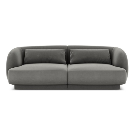 Sofa 2-os. Tulum Welur Cosmopolitan-design szara