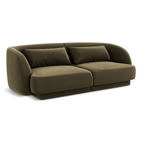 Cosmopolitan-design 2-seater sofa Tulum velour