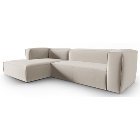 Mackay velour 4-seater sofa bed Cosmopolitan Design