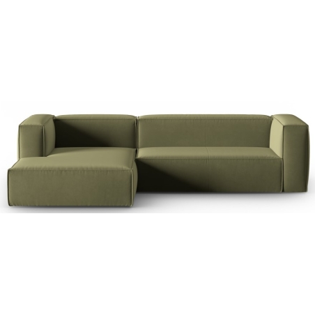 Mackay velour 4-seater sofa bed Cosmopolitan Design