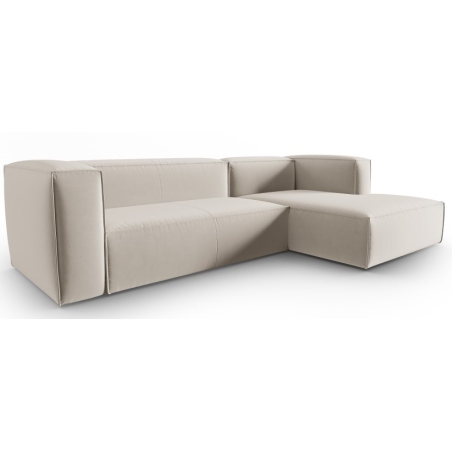 Mackay velour 4-seater sofa bed Cosmopolitan Design