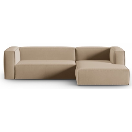 Mackay velour 4-seater sofa bed Cosmopolitan Design
