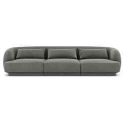 Kolor tapicerki: shades of grey Welur Tulum Cosmopolitan-design: Gris Clair (Blu13) 